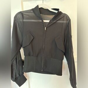 Black Mesh Jacket